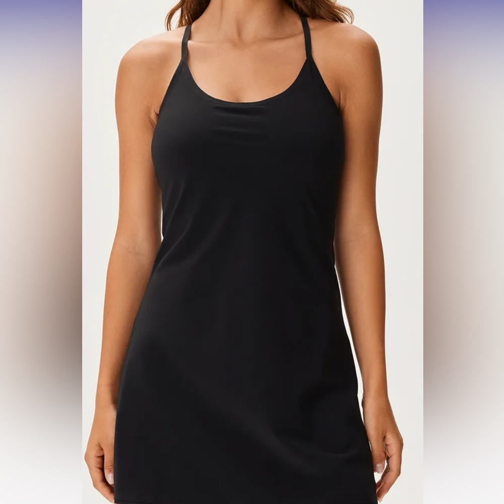 Outdoor Voices Black Exercise Dress Size Medium